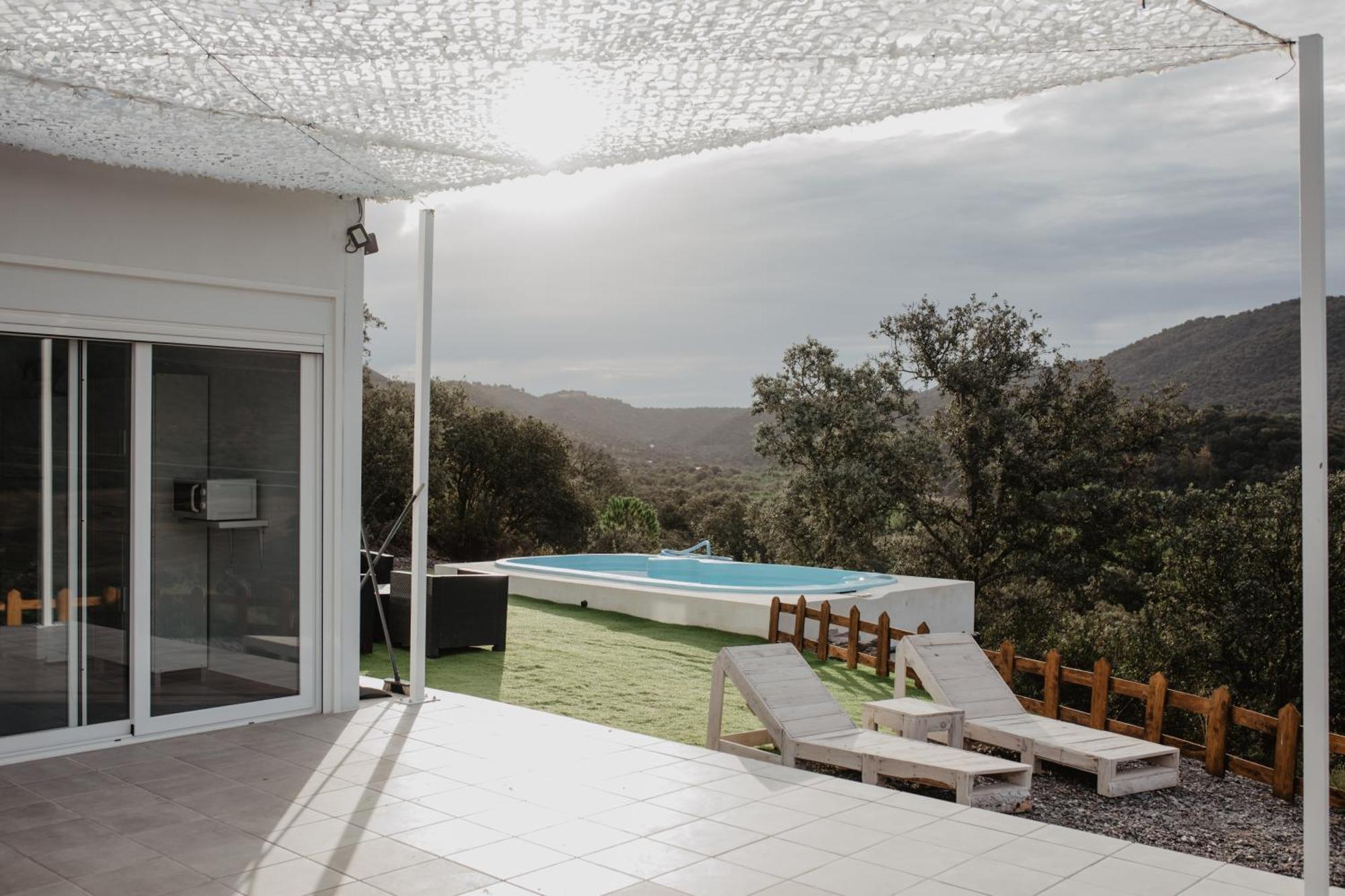 Casa En El Lago.Unmillondeestrellas Villaharta Buitenkant foto