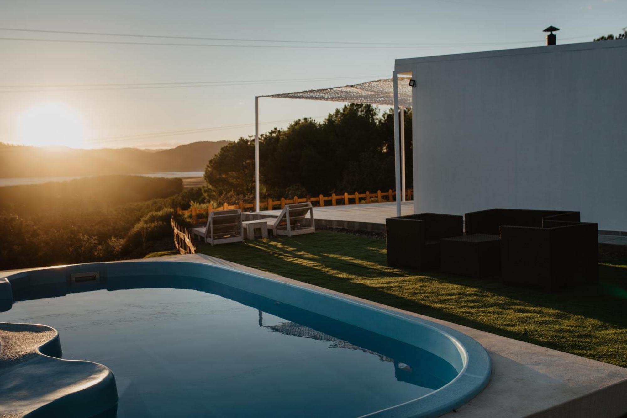 Casa En El Lago.Unmillondeestrellas Villaharta Buitenkant foto